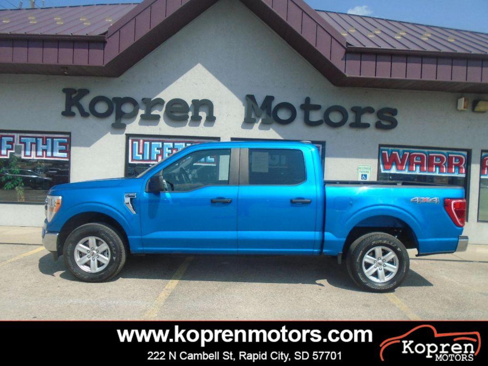 Kopren Motors | Used Cars Rapid City SD - 2021 Ford F-150 SuperCrew Cab